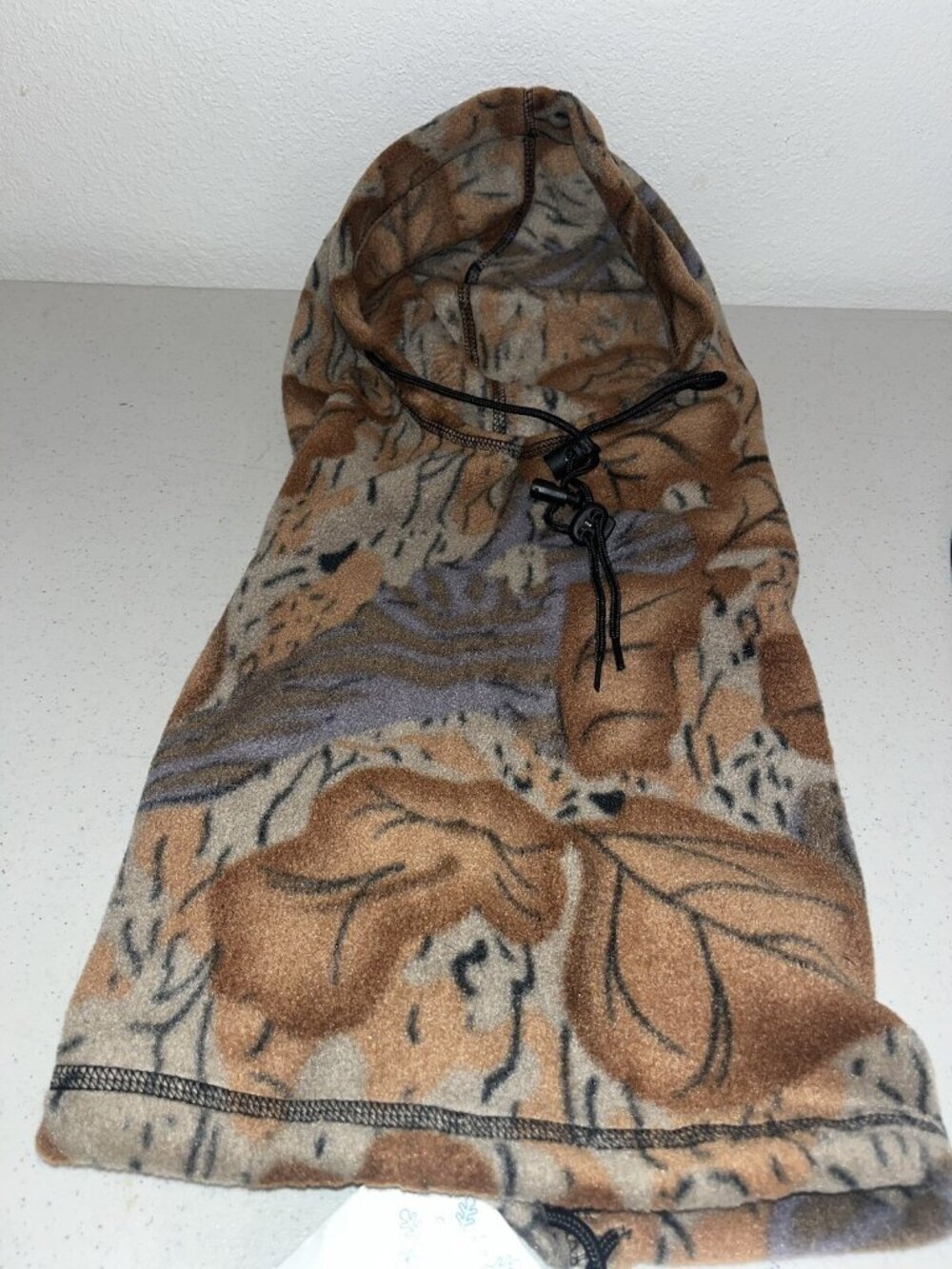 Hot Headz Polarex 6 in 1 Fleece Hood Camouflage One Size NWT Hunting